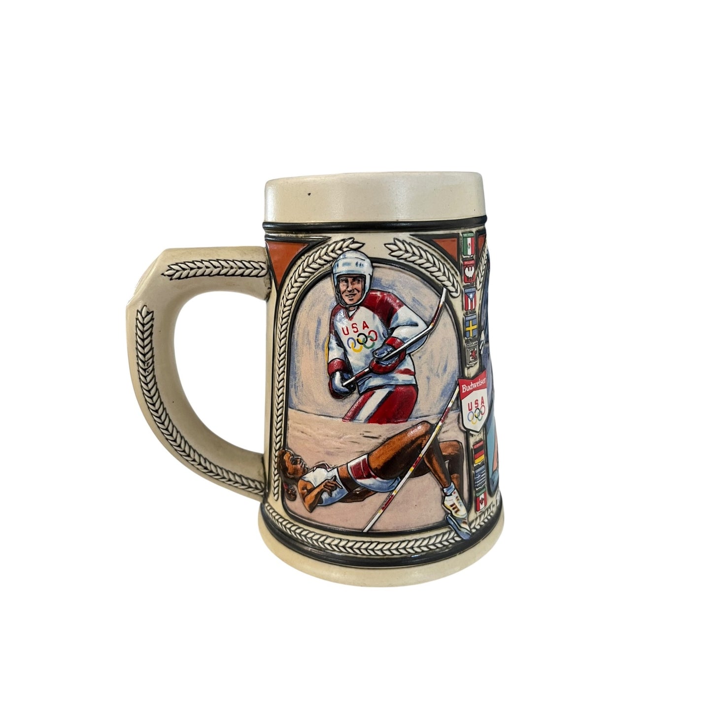 1992 USA Olympic Team Budweiser Stein Mug Vintage Beer Mug Atlanta Olympics