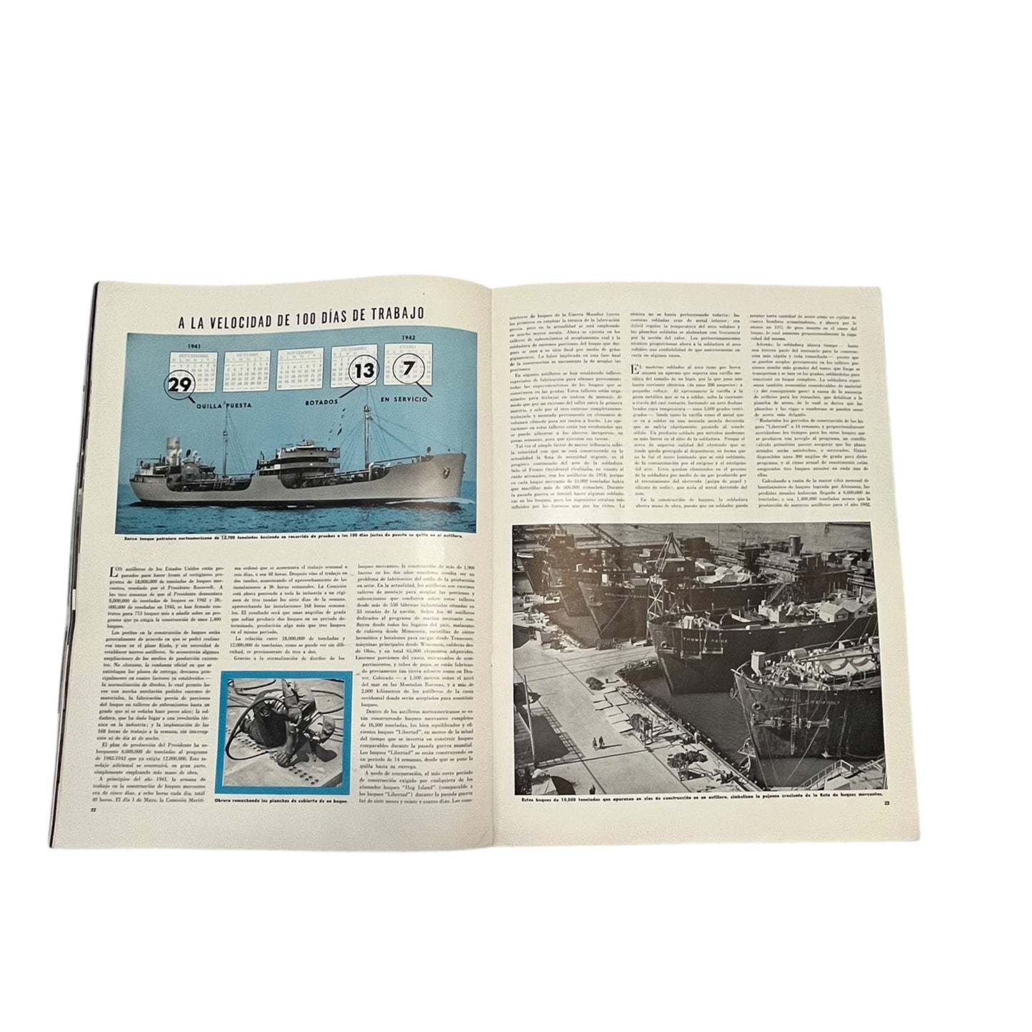 Vintage EN GUARDIA Magazine Año 1 No. 6 WWII Spanish Propaganda Aviation Military