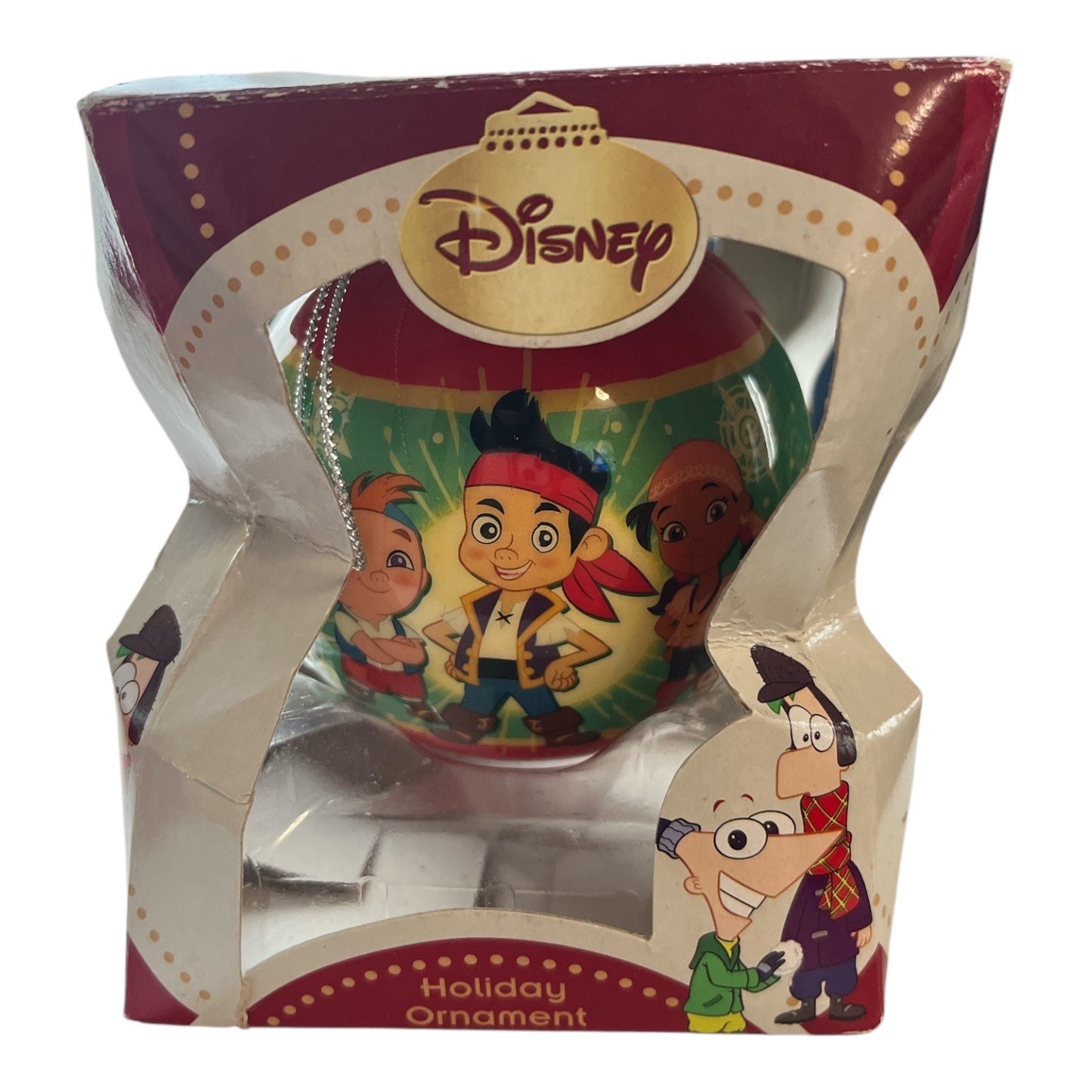 Disney Jake and the Never Land Pirates Holiday Ornament in Box