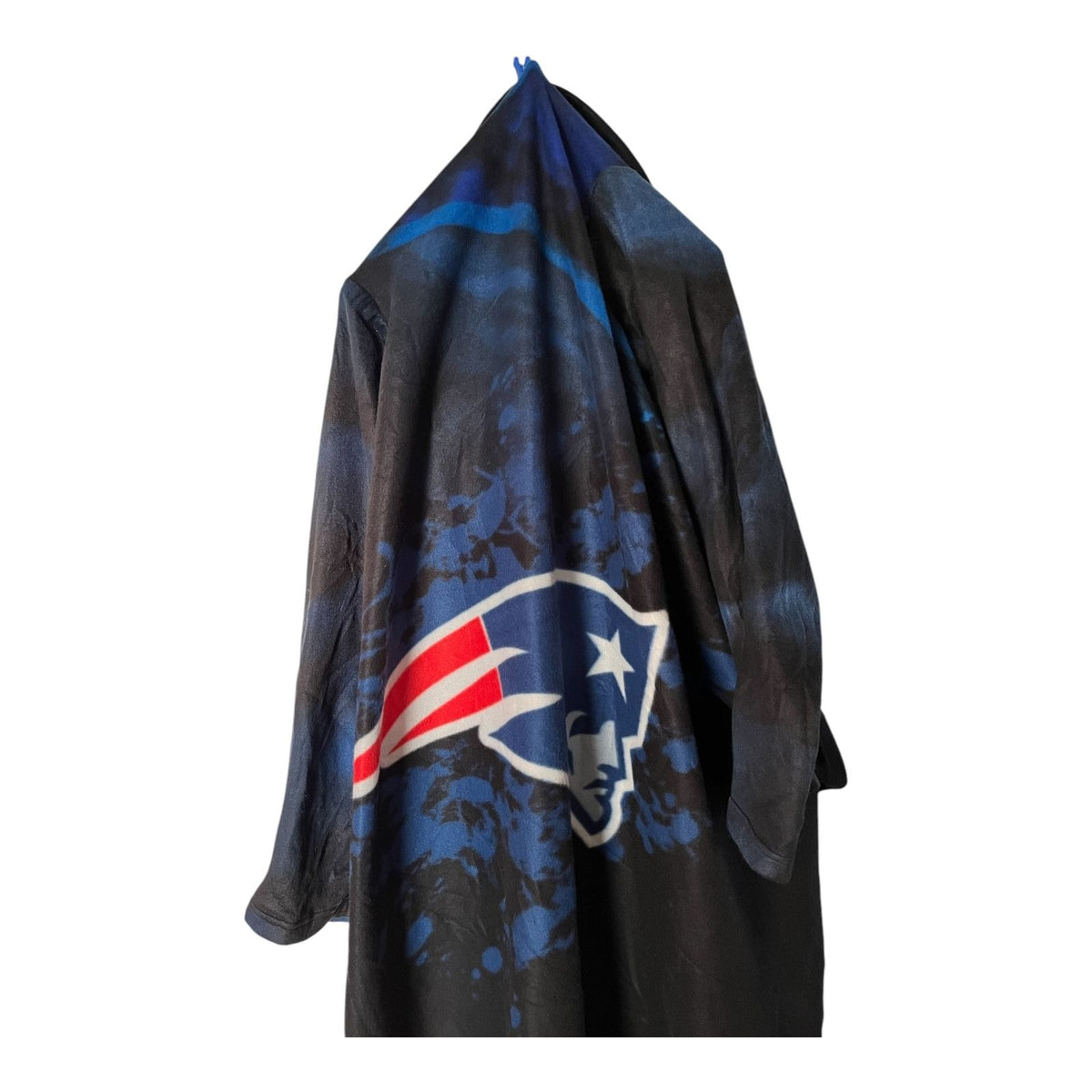 New England Patriots NFL Wearable Blanket Robe Oversized 52 Inch