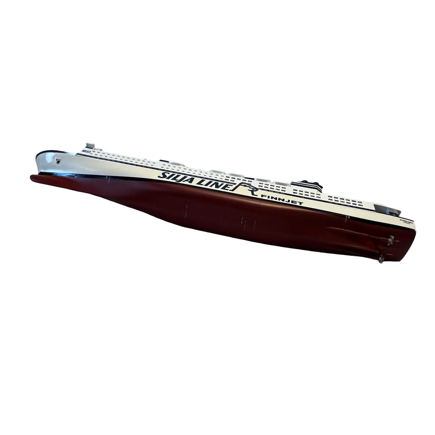 Silja Line Finnjet Ship Model 21” Ferry Boat Maritime Display Cruise Ship Vintage