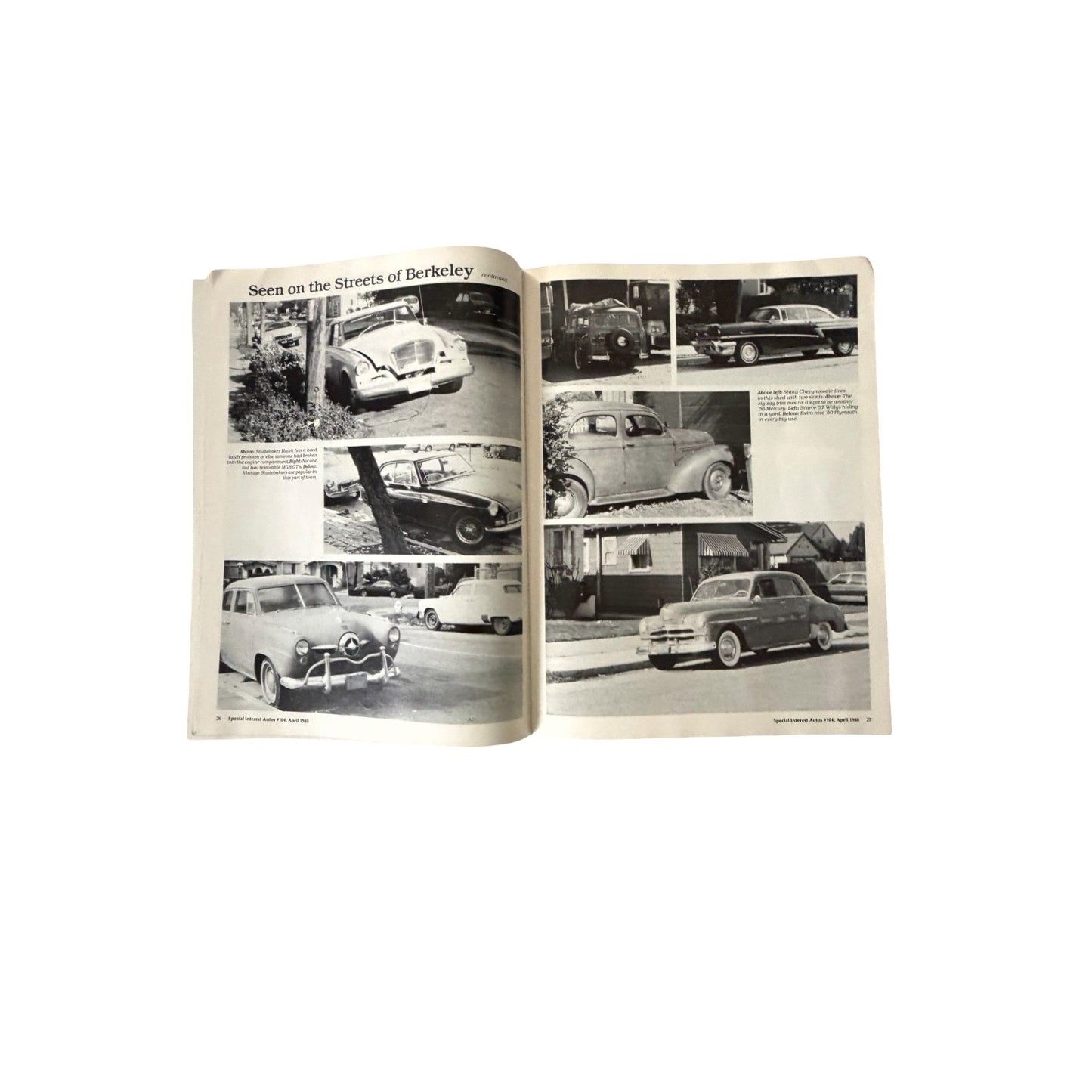 5 Vintage Special Interest Autos SIA Magazines 1980s BMW Cadillac Packard Car Lot