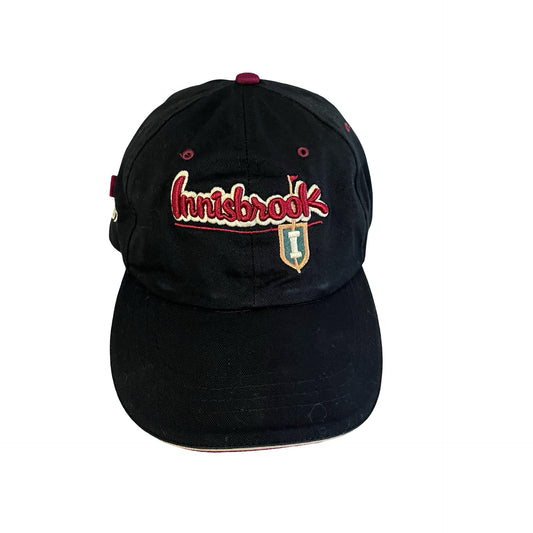 Vintage Innisbrook Golf Hat Strapback Ahead Black Dad Cap Florida Resort