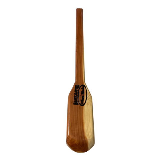 Vintage Handcrafted Wooden Scoop by Wilson Rhodes – Signed – 1980s–2000s – Hanging Handle