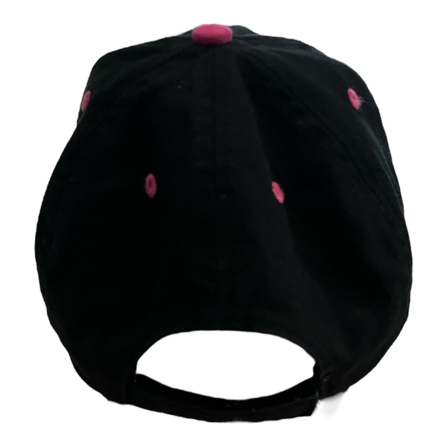 Bourbon Street New Orleans Hat – Pink Embroidery – Adjustable Distressed Cap by Sun Products