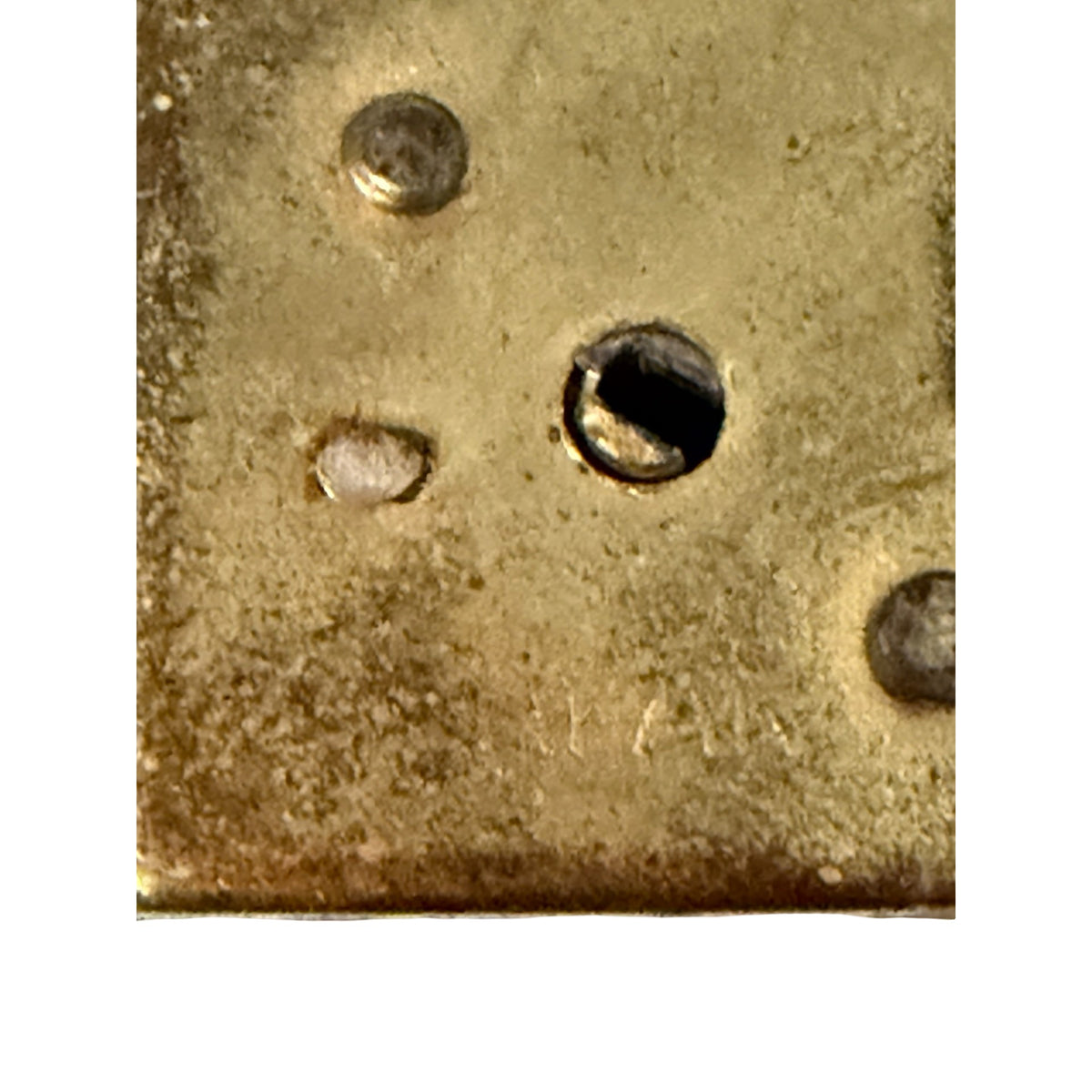 Vintage Highmount 25mm Mini Padlock Japan with 2 Keys Brass Tone Luggage Lock