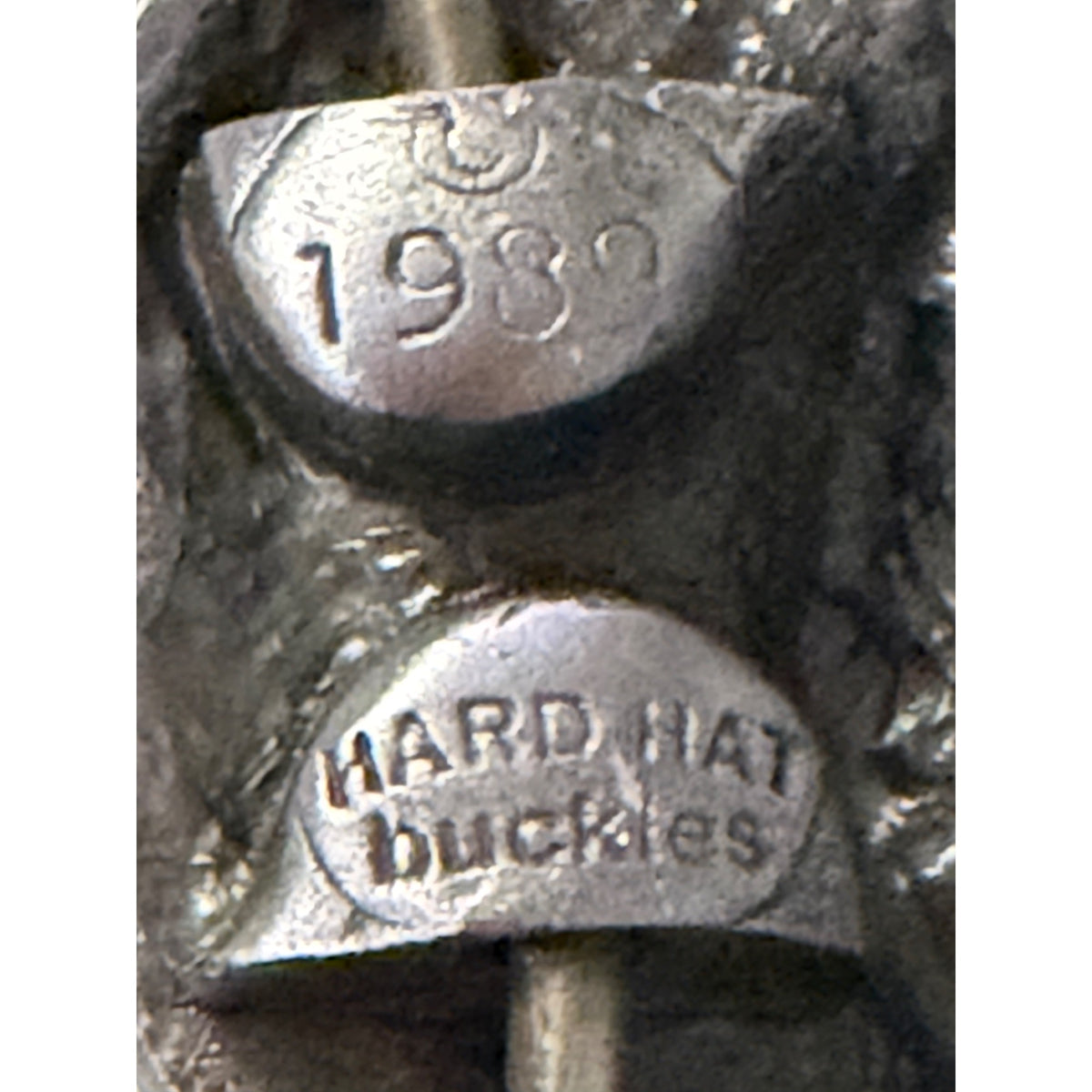 1991 IBEW Local 288 100th Anniversary Belt Buckle Hard Hat Buckles Made USA
