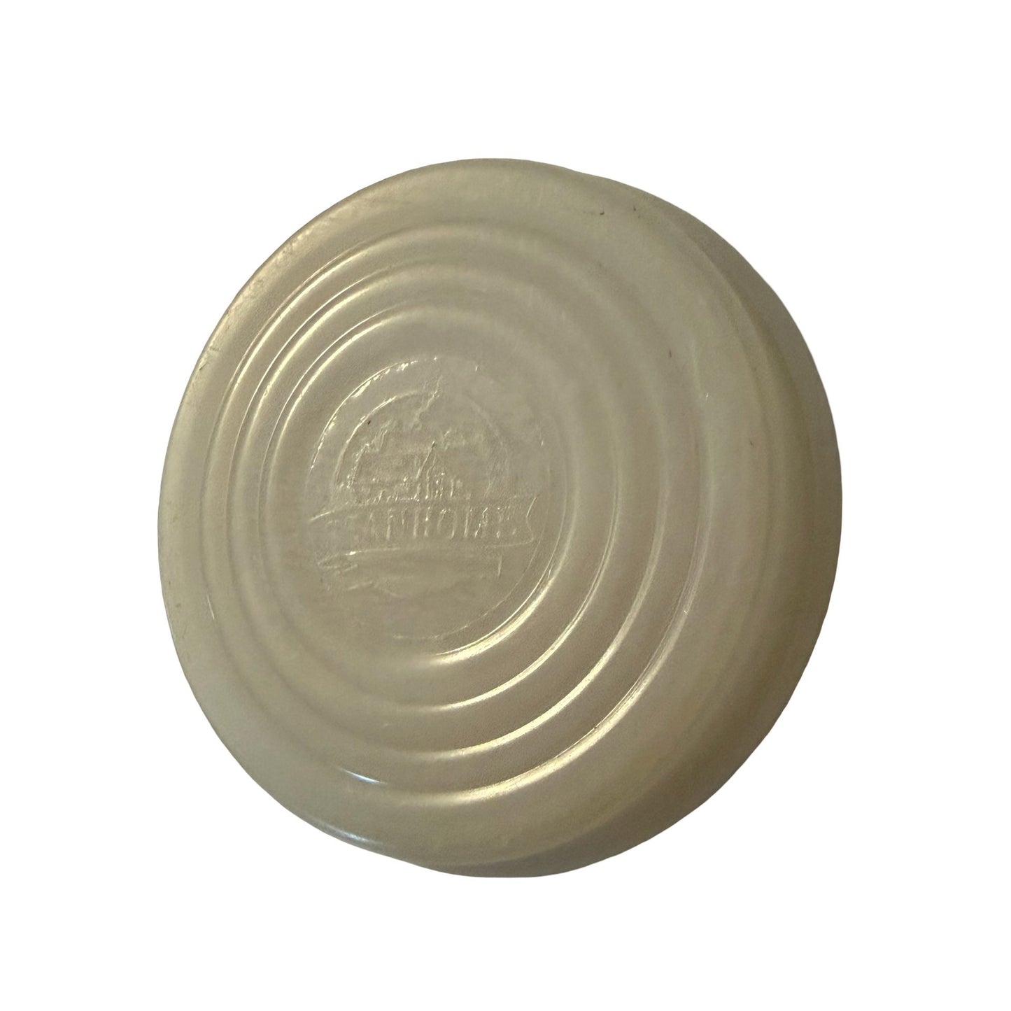 Vintage Stanhome Folding Travel Cup Collapsible Plastic Drinking Cup Advertising Premium