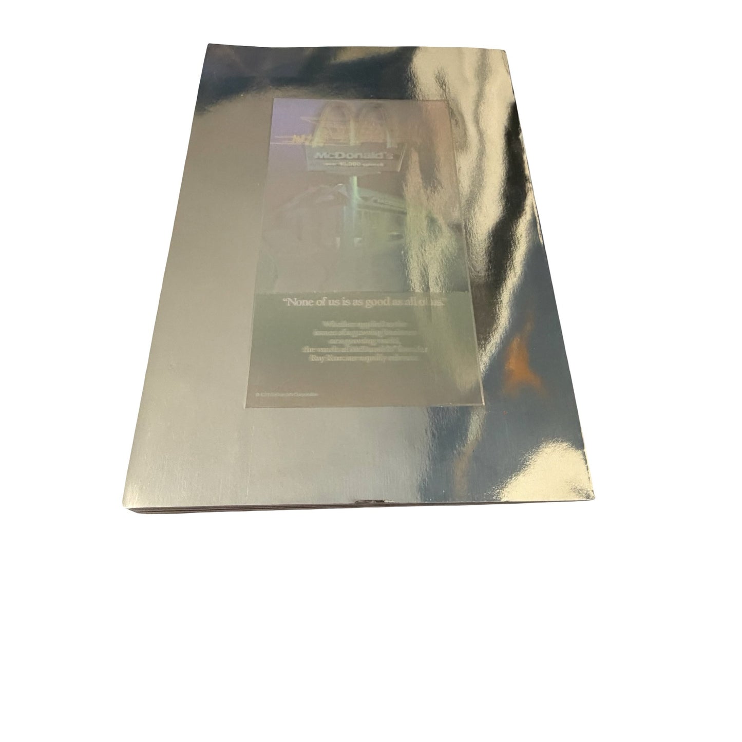 National Geographic Magazine December 1988 Centennial Issue Gold Holographic Cover Maps