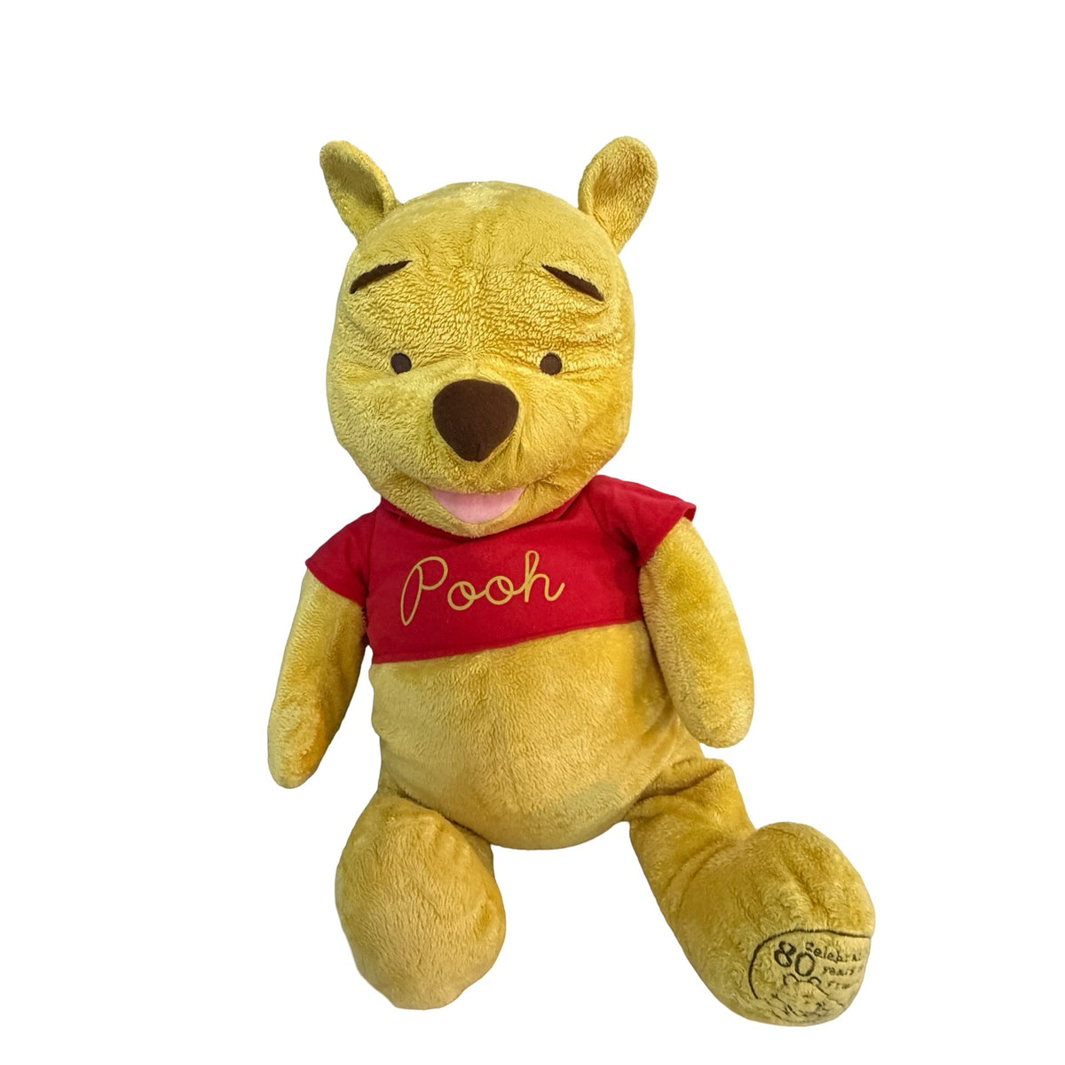 2005 Disney Winnie the Pooh 80 Years Friendship Plush 24" Fisher Price H9025