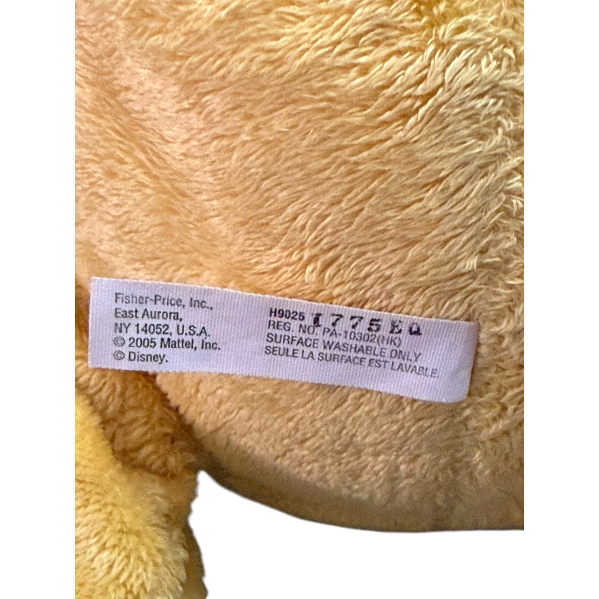 2005 Disney Winnie the Pooh 80 Years Friendship Plush 24" Fisher Price H9025