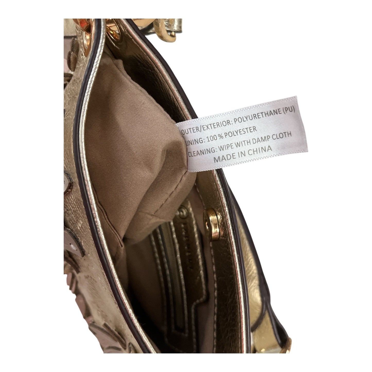 Chinese Laundry Gold Metallic Purse – Faux Leather Shoulder Bag with Magnetic Snap, Choose Quantity