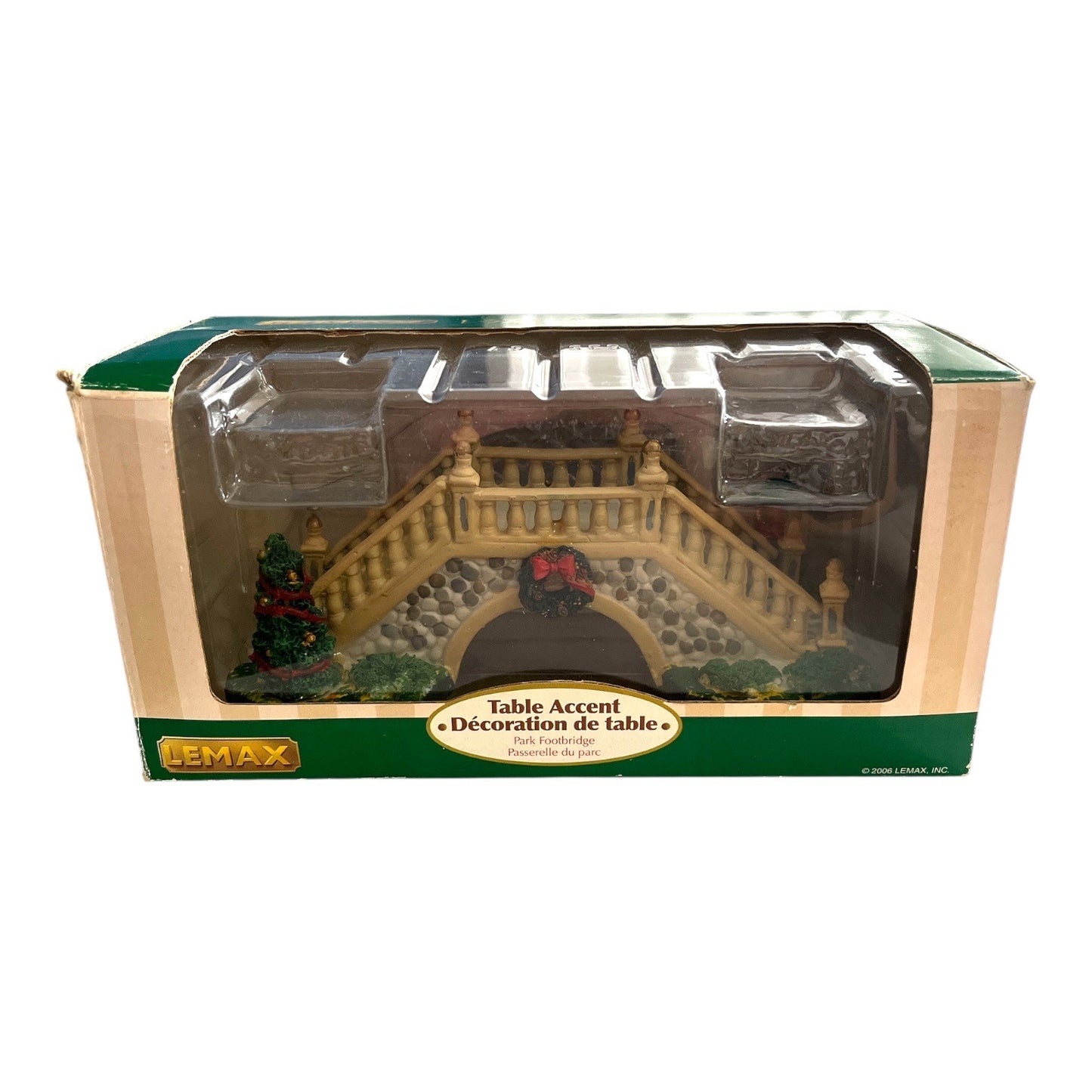 Lemax 2006 Park Footbridge Table Accent Christmas Village Decoration with Box
