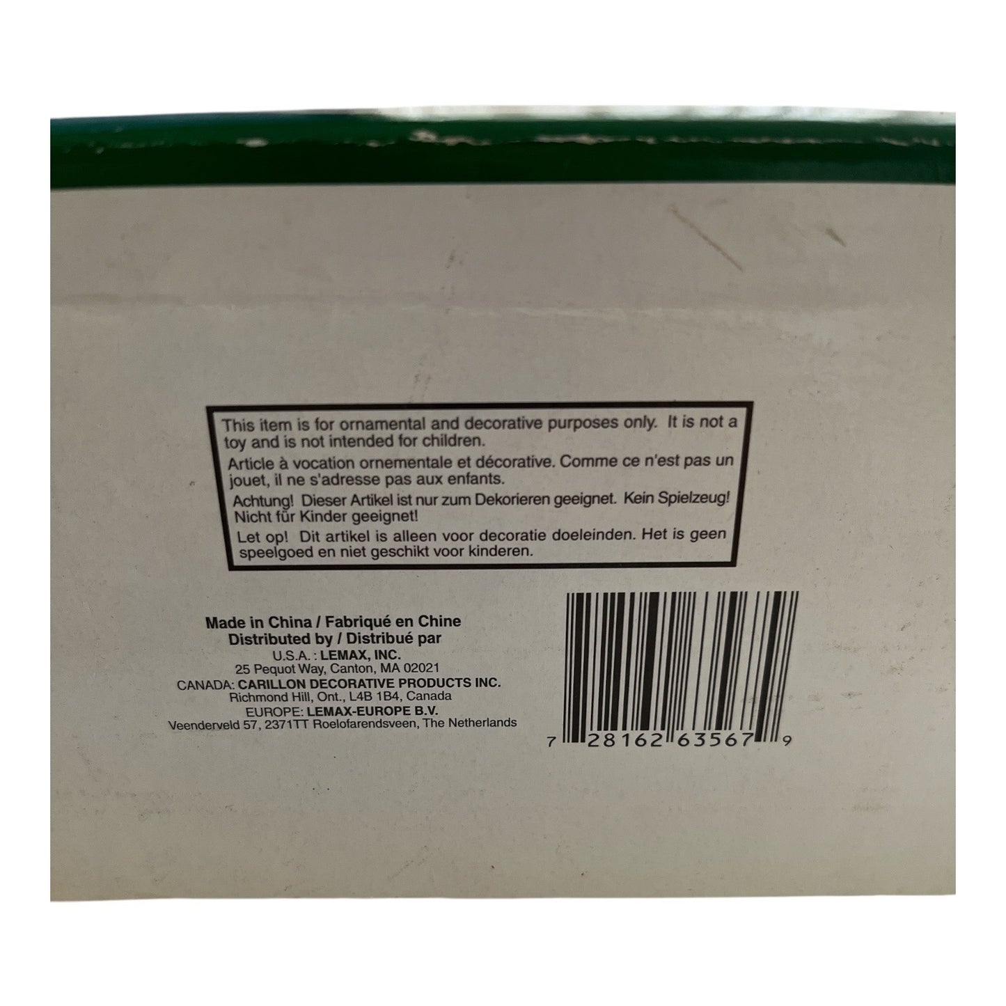 Lemax 2006 Park Footbridge Table Accent Christmas Village Decoration with Box