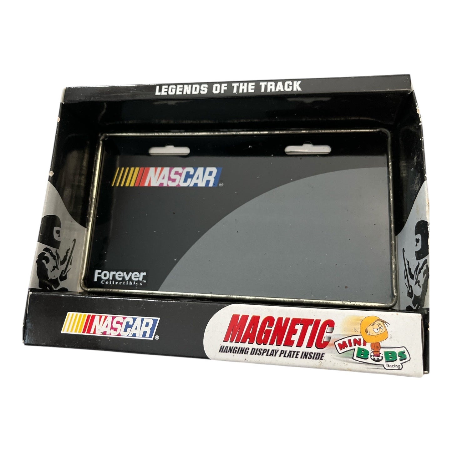 2002 NASCAR Legends of the Track Mini Bobs Wallace Labonte Stewart Figures Set Missing One