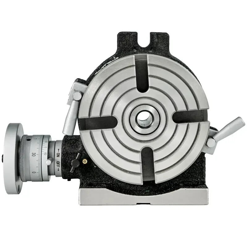 4" (110mm) HV4 Rotary Table – Horizontal/Vertical Milling – 4-Slot Heavy Duty