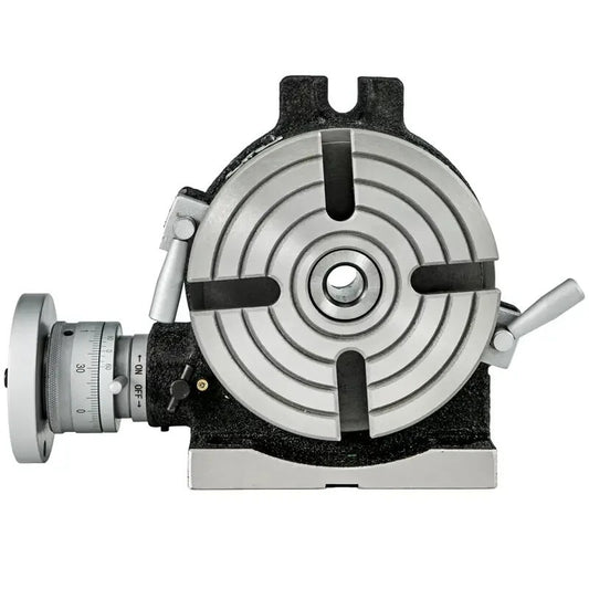4" (110mm) HV4 Rotary Table – Horizontal/Vertical Milling – 4-Slot Heavy Duty