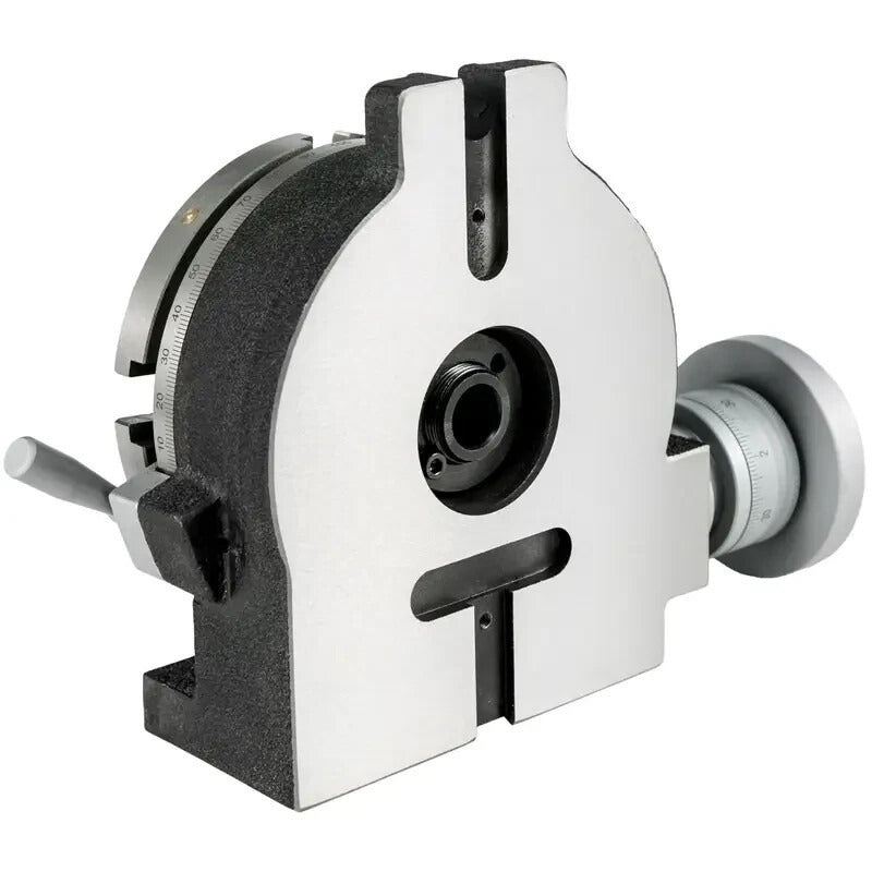 4" (110mm) HV4 Rotary Table – Horizontal/Vertical Milling – 4-Slot Heavy Duty