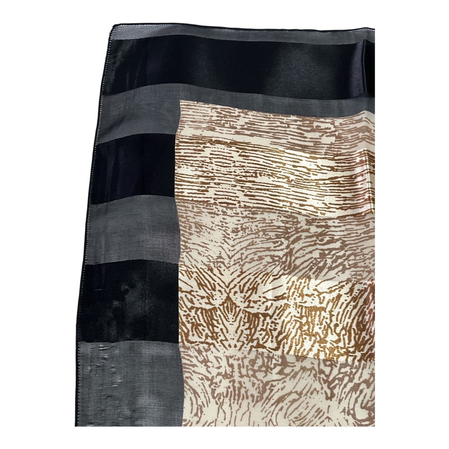 Vintage Picasso-Inspired Silk Scarf – Abstract Woman Print Art Wrap 1980s–1990s