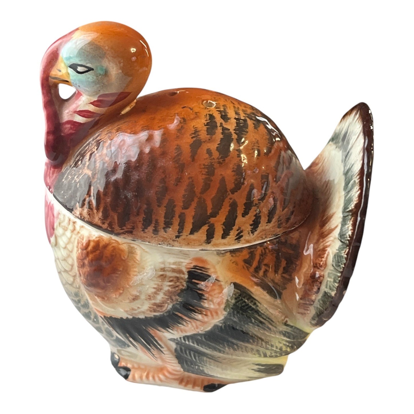 Mid Century Turkey-Shaped Ceramic Salt Shaker – Made in Japan