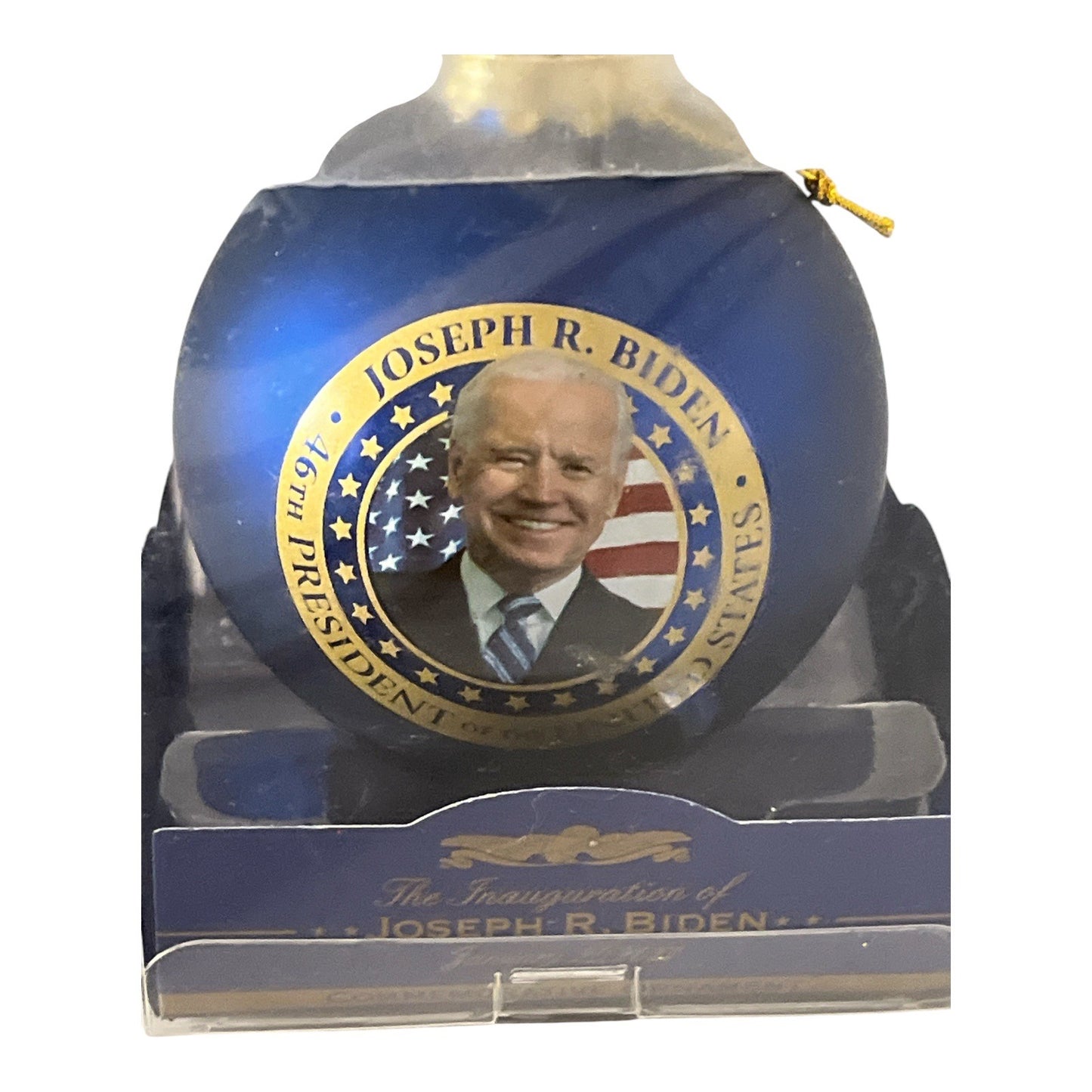 Kurt Adler Joseph R. Biden 46th President Inauguration Ornament 2021