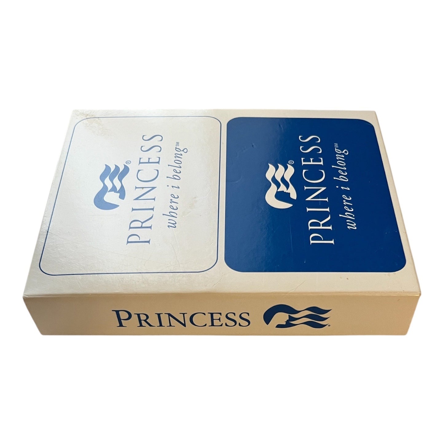 Princess Cruises Double Deck Playing Cards – “Where I Belong” – 1 Opened, 1 Sealed – Made in USA – c. 2004