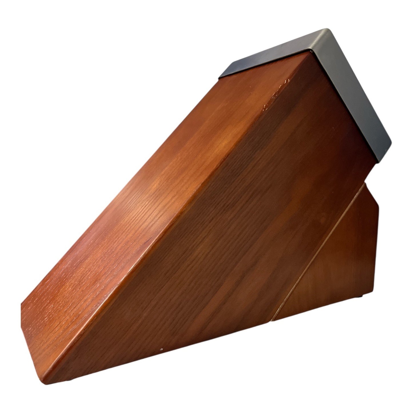 Henckels Self-Sharpening Wooden Knife Block with Stainless Steel Top