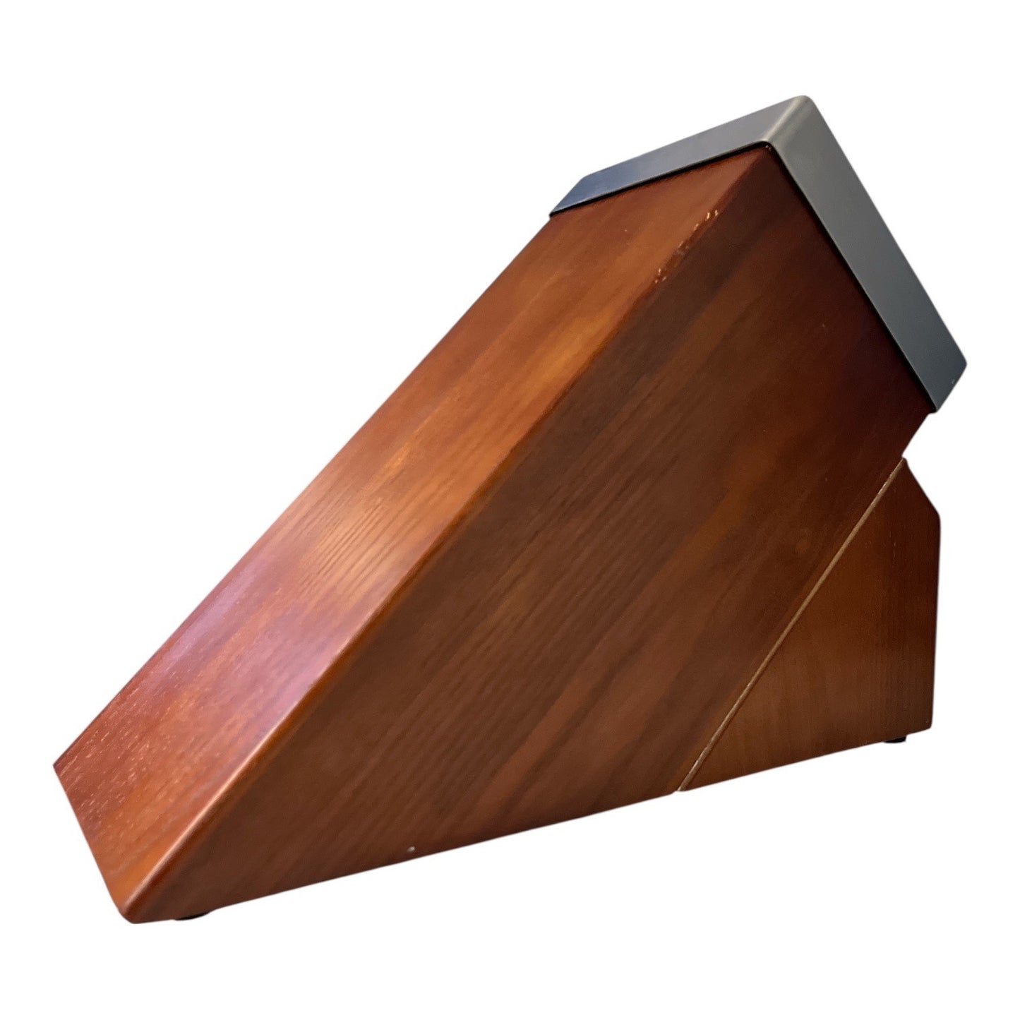 Henckels Self-Sharpening Wooden Knife Block with Stainless Steel Top