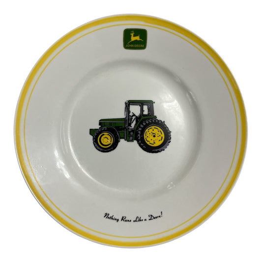 John Deere Tractor Plate – Gibson Licensed Product – Nothing Runs Like a Deere