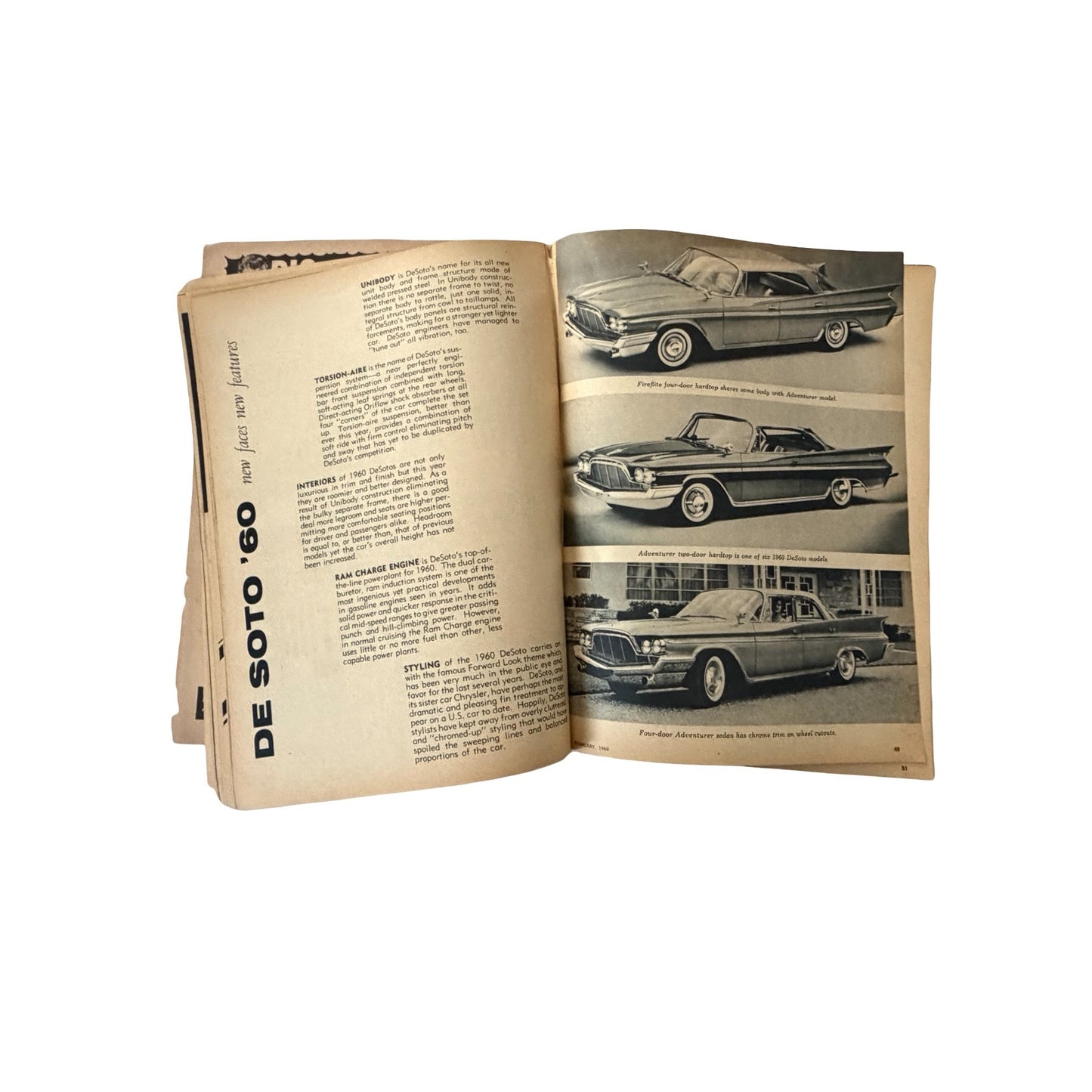 Car Life Magazine February 1960 Vintage Auto Magazine De Soto Supplement Vespa Ads Mid Century Car Enthusiast Collectible