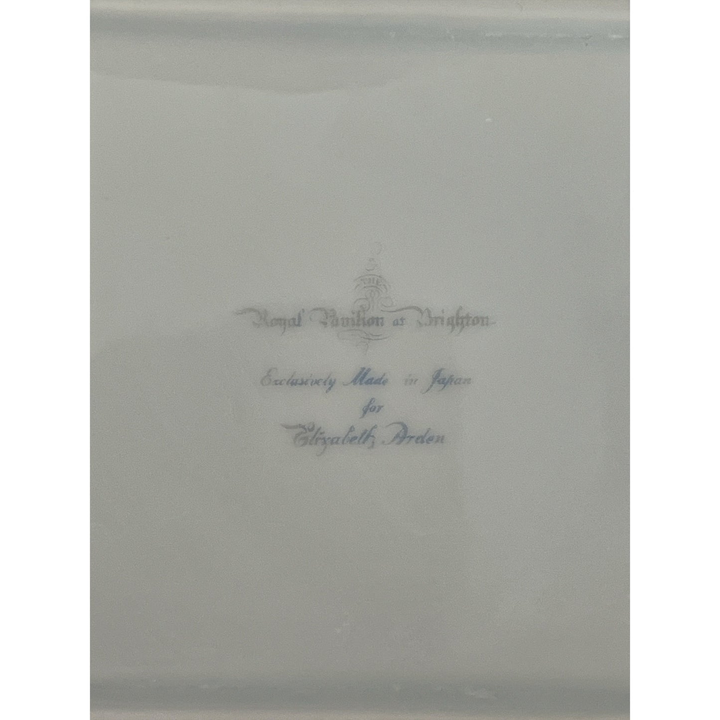 Royal Pavilion at Brighton Porcelain Tray Elizabeth Arden Japan Trinket Dish Vintage