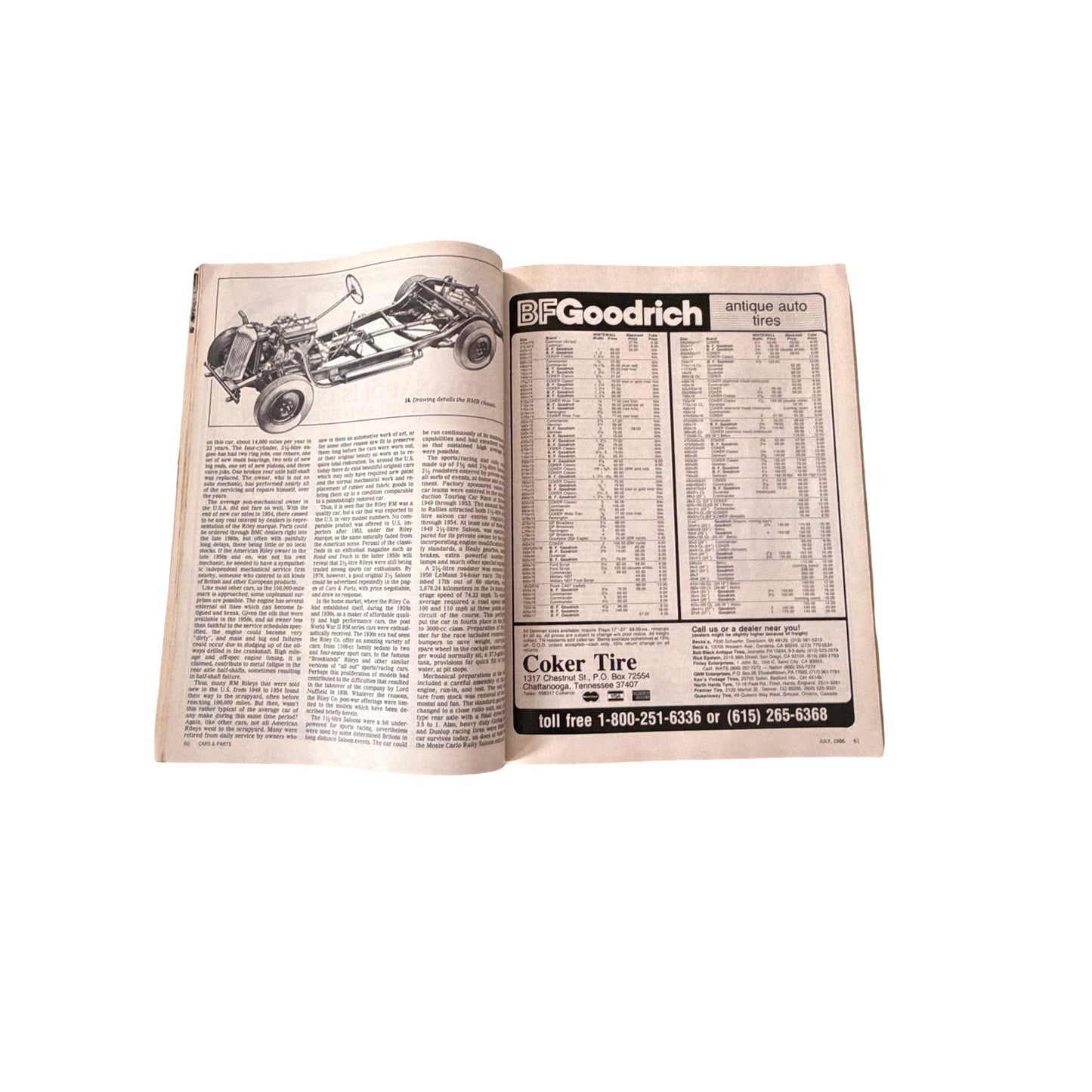 Cars & Parts Magazine July 1986 Vintage Car Hobbyist Magazine 1950 Ford Ragtop Andy Granatelli