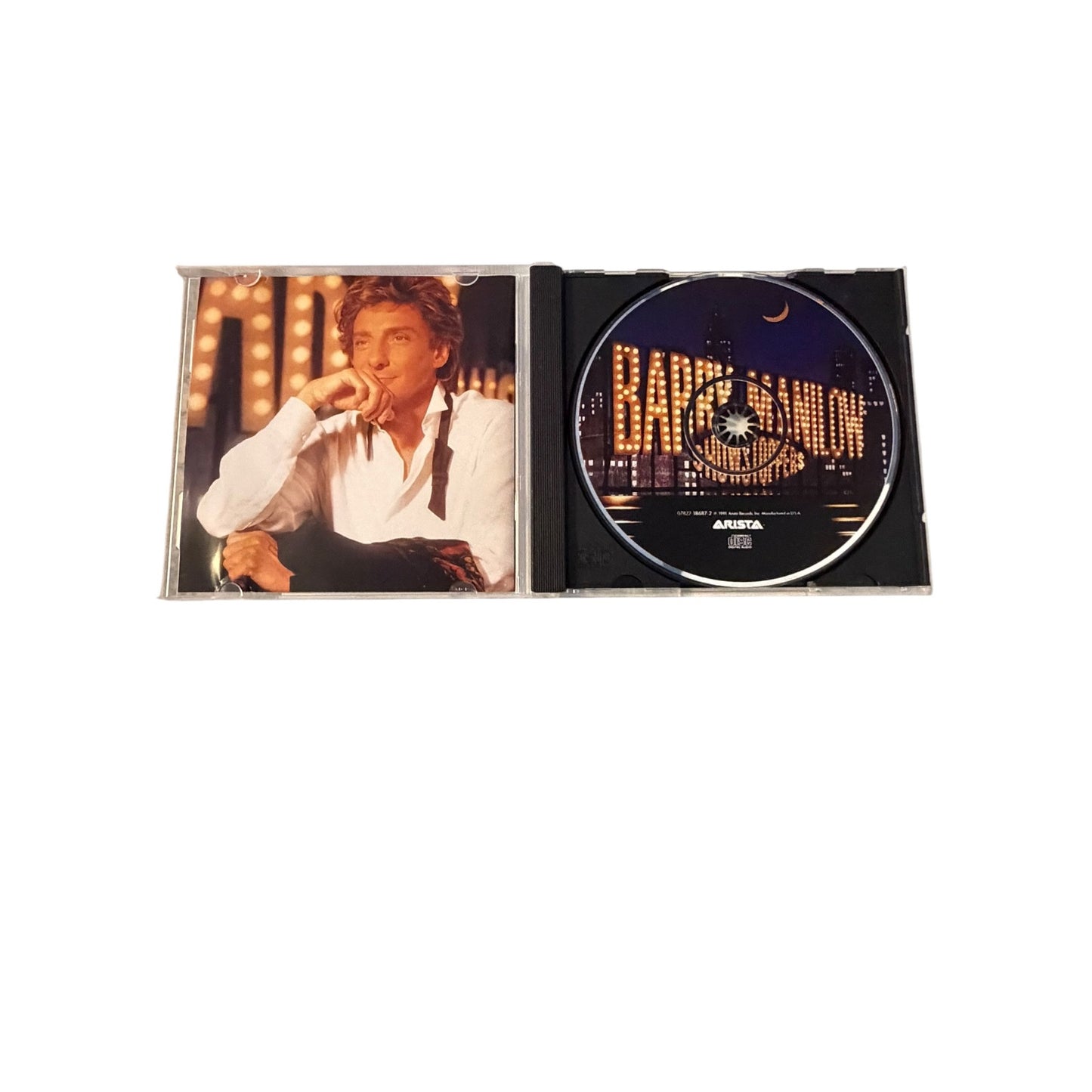Barry Manilow Showstoppers CD 1991 Arista Broadway Musical Classics Theater Pop