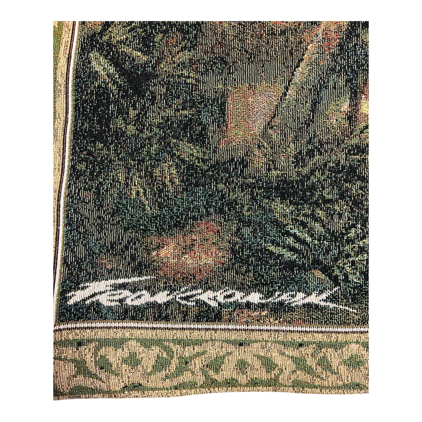 Art Fronckowiak Tropical Sailboat Wall Tapestry 37.5x52 Rod Pocket Tassels USA