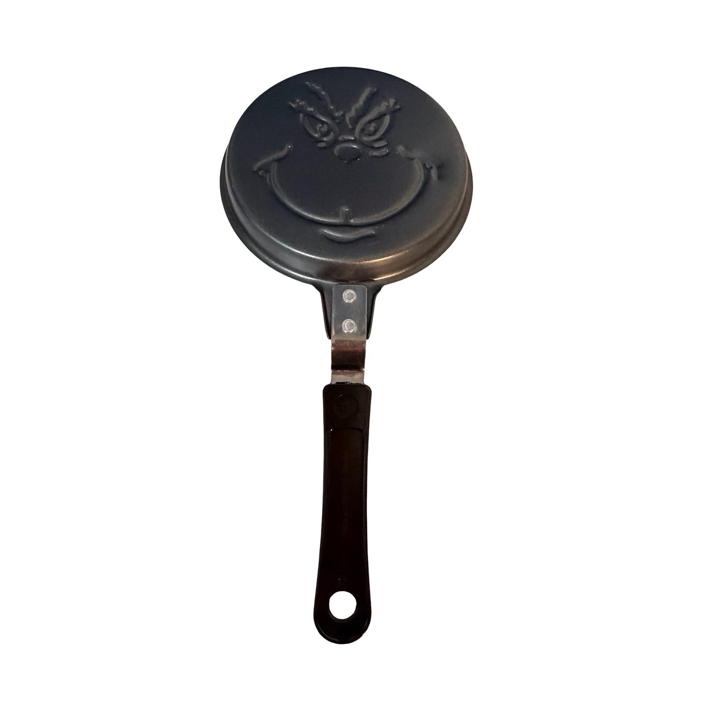 Dr. Seuss The Grinch Mini Pancake Pan Nonstick 5" Egg Skillet Embossed Face 2024