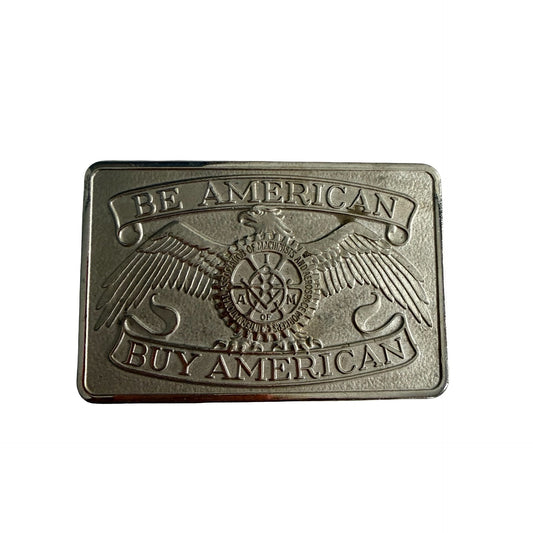 Vintage Laborers Local 1076 Belt Buckle MDI RU Justice Honor Strength