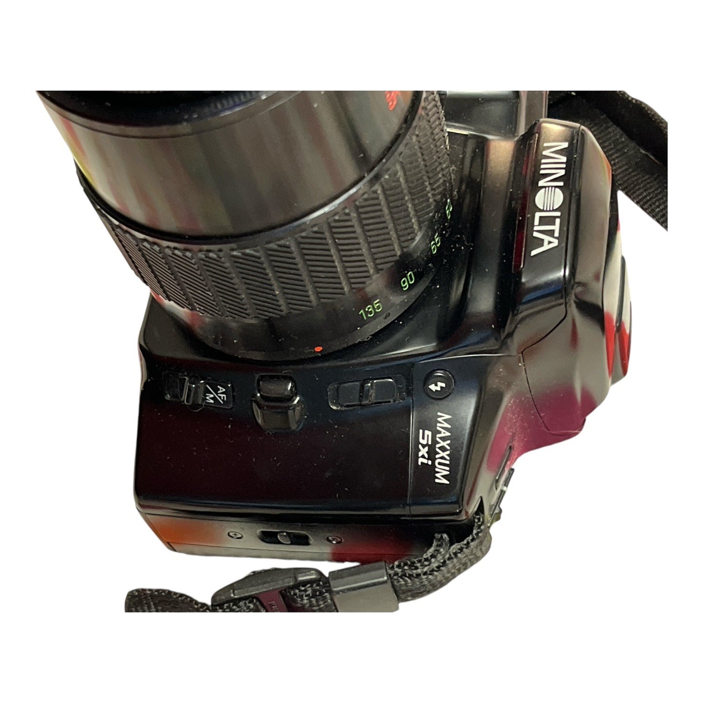 Minolta Maxxum 5xi 35mm Film Camera with 35–135mm AF Zoom Lens Untested 1990s