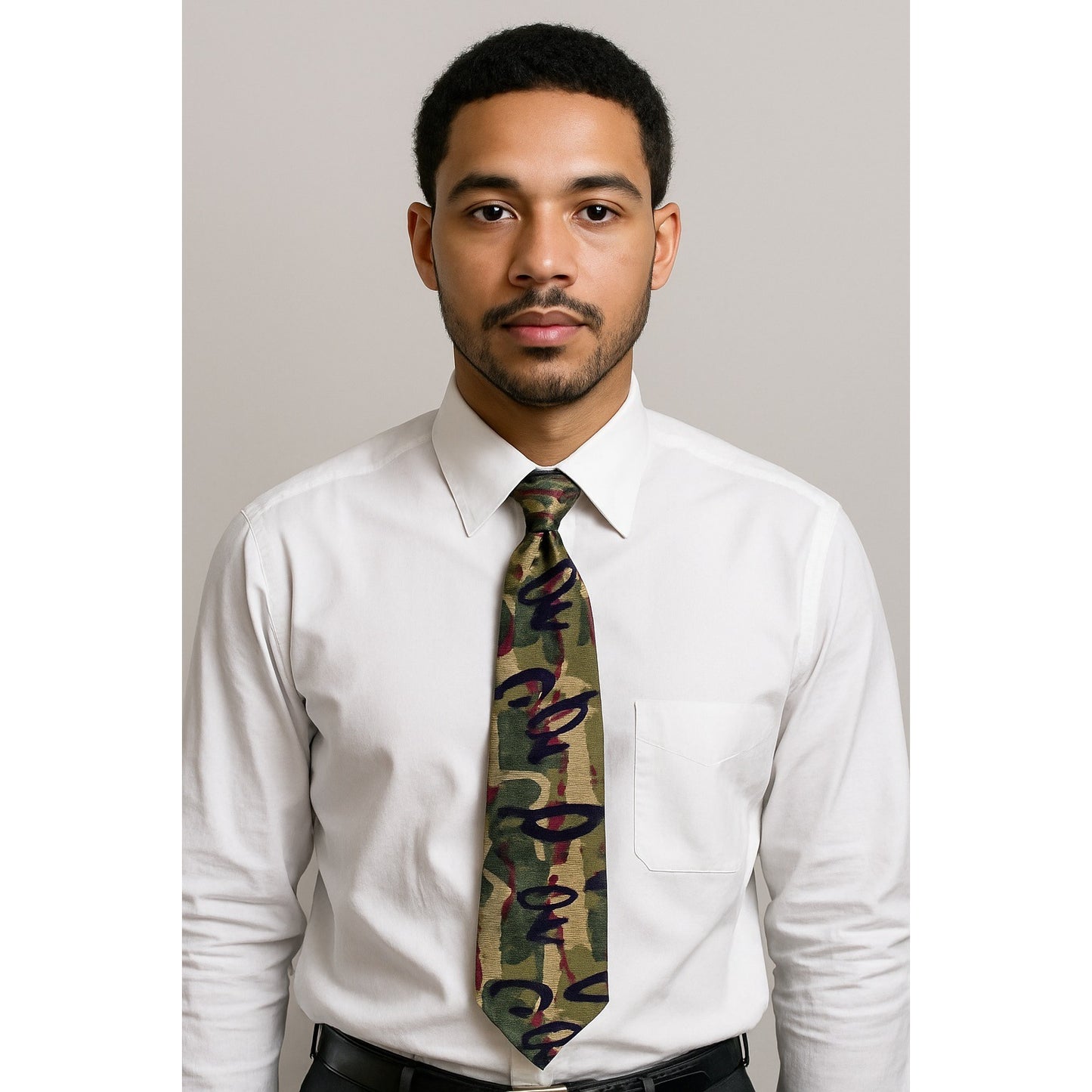 Vintage 1990s J. Garcia Jerry Garcia Silk Tie Happy Birthday Collection Twenty-Eight