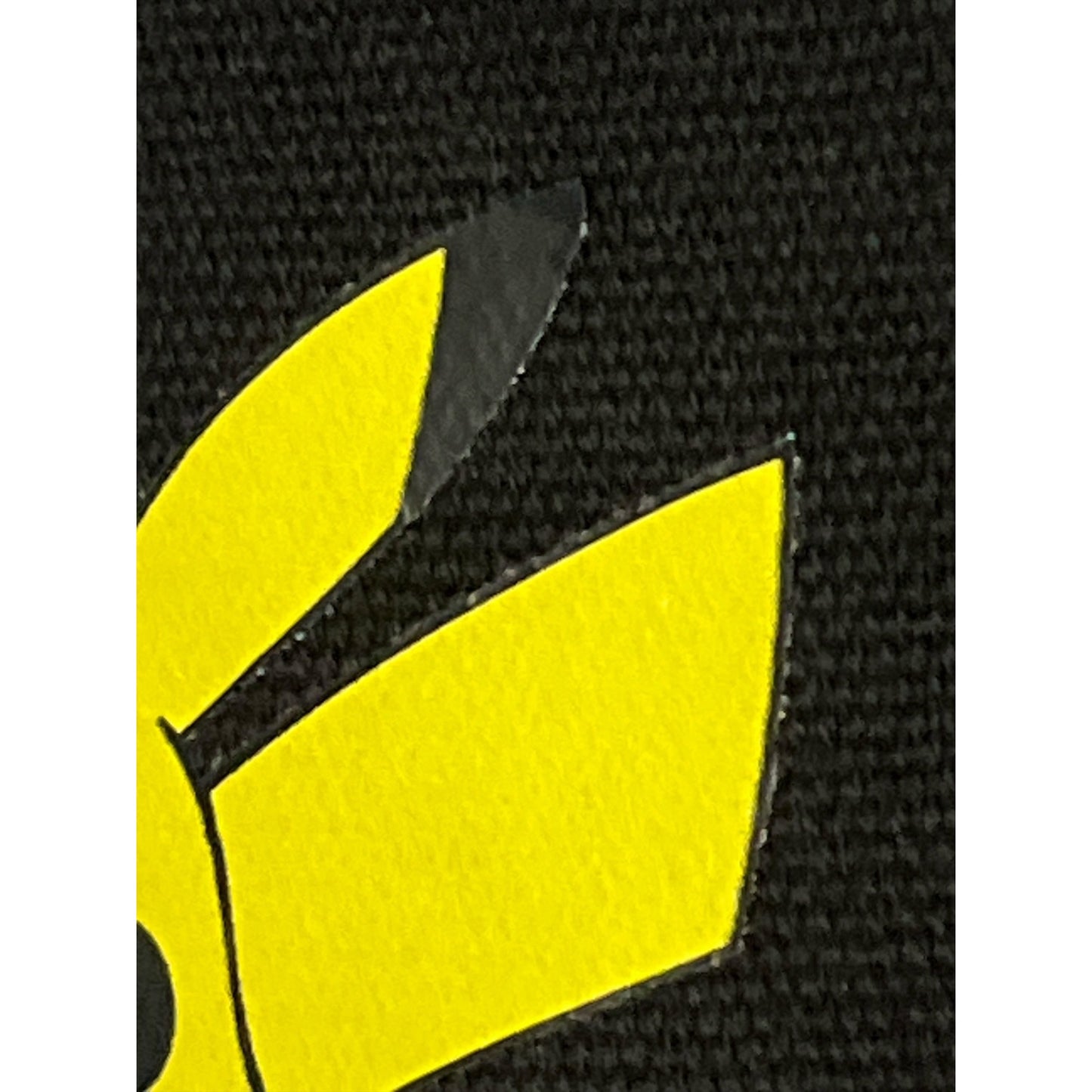 Pokémon GO Pikachu Crossbody Bag – Black Canvas – Adjustable Strap – 6x7x2"