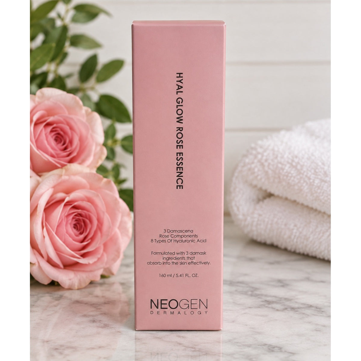 NEOGEN Dermalogy Hyal Glow Rose Essence 160ml K Beauty EXP 2029