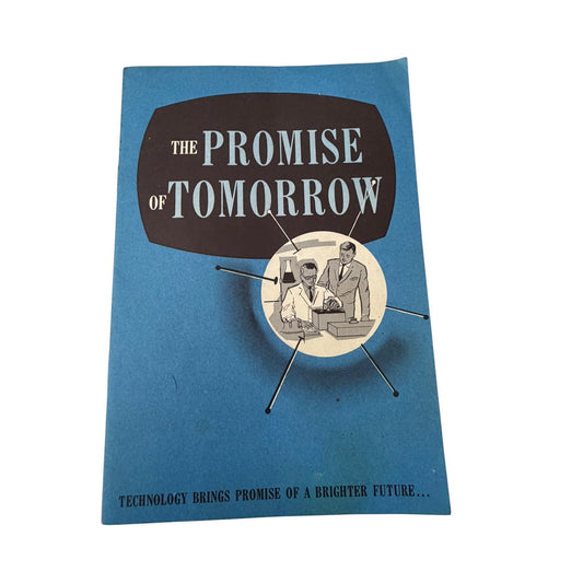 1959 General Motors The Promise of Tomorrow GM Employee Atomic Age Technology Booklet
