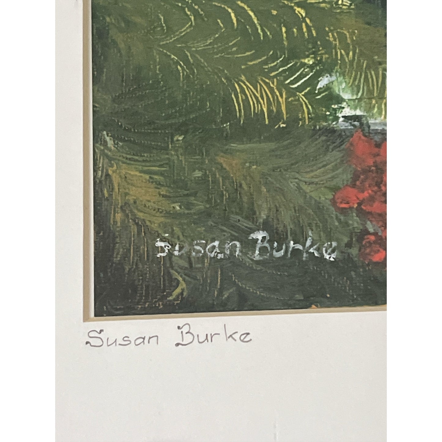 Susan Burke Southern Charm Signed Limited Edition Print 2/150 Charleston Style Matted 14x11