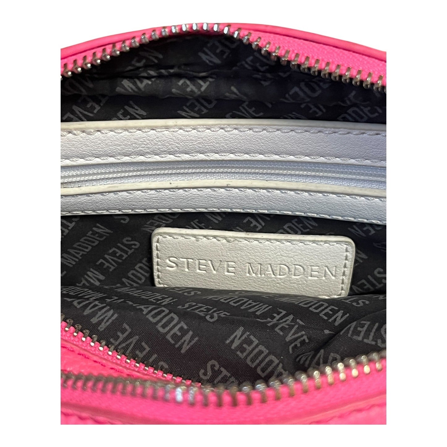 Steve Madden Pink Double Zip Crossbody Bag Y2K Era