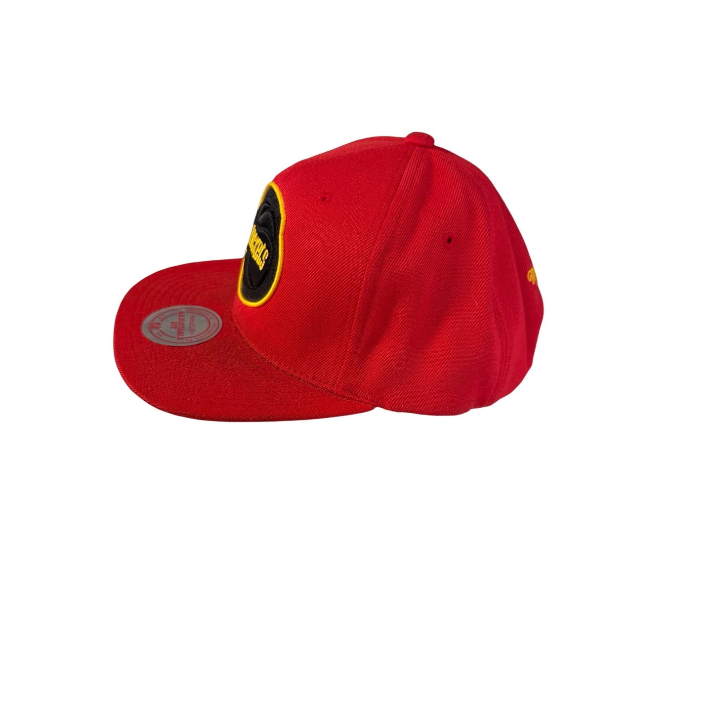 Mitchell & Ness Houston Rockets Snapback Hat Red Adjustable NBA Hardwood Classics