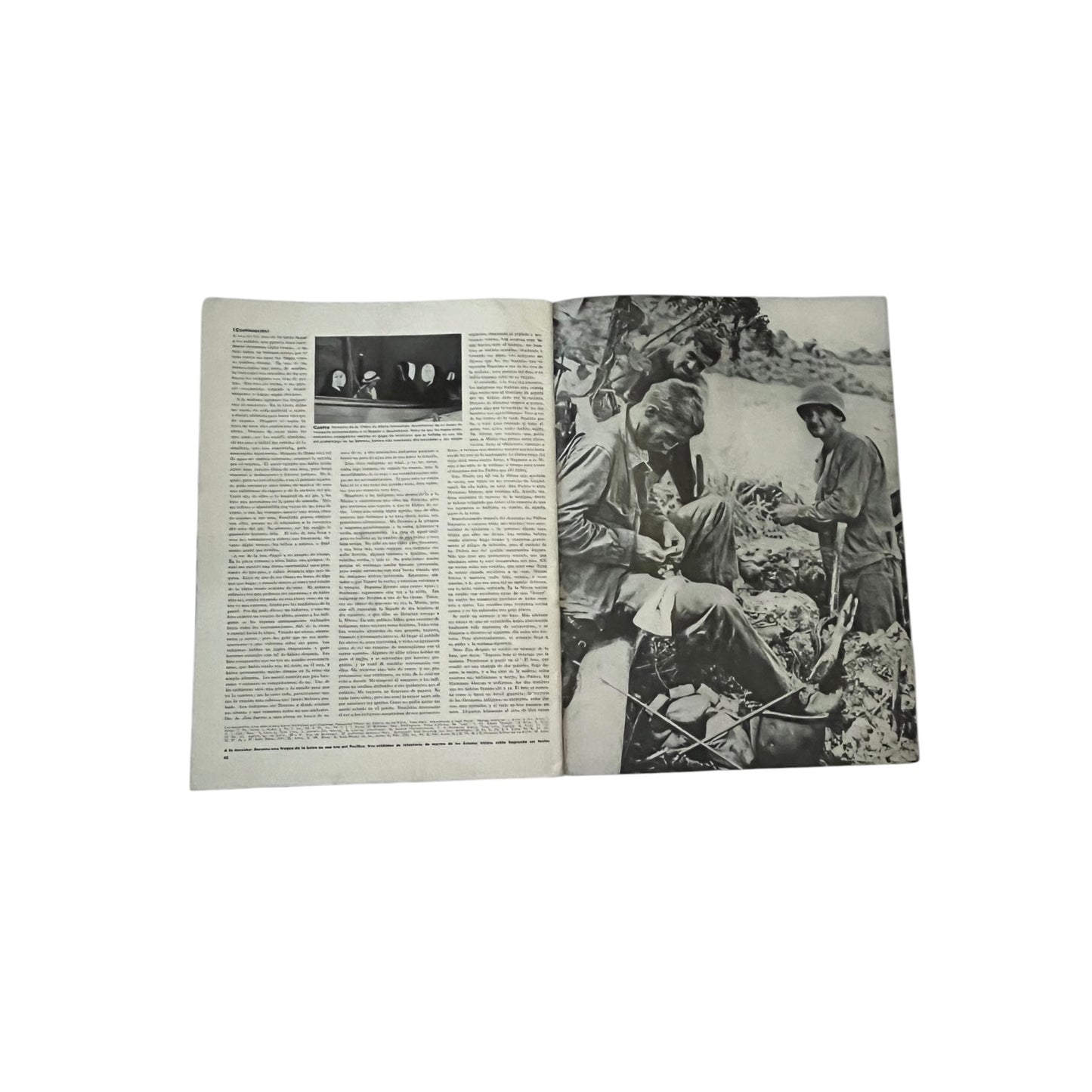 Vintage En Guardia Magazine Año 2 No 7 Spanish WWII Era Military Publication
