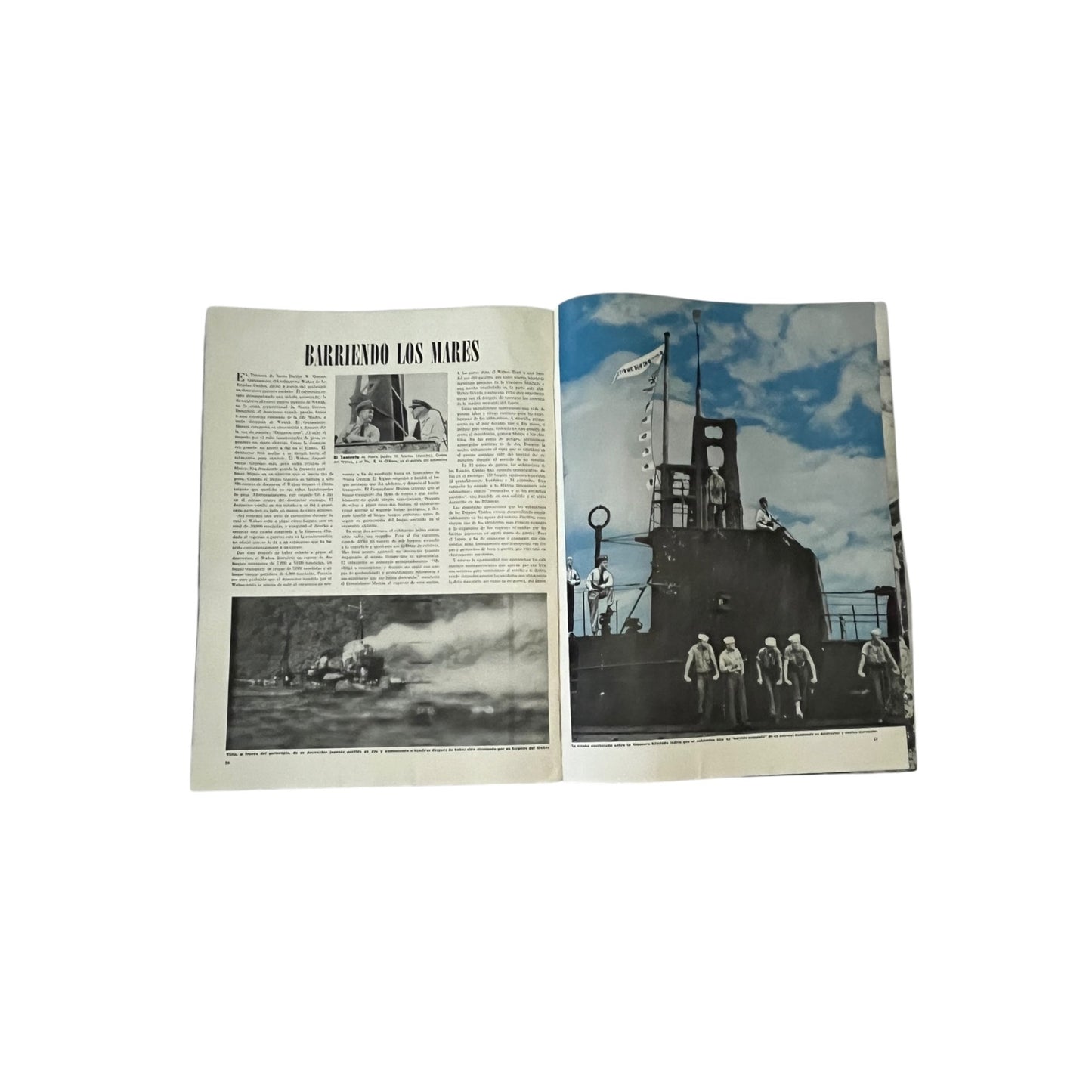 Vintage En Guardia Magazine Año 2 No 7 Spanish WWII Era Military Publication