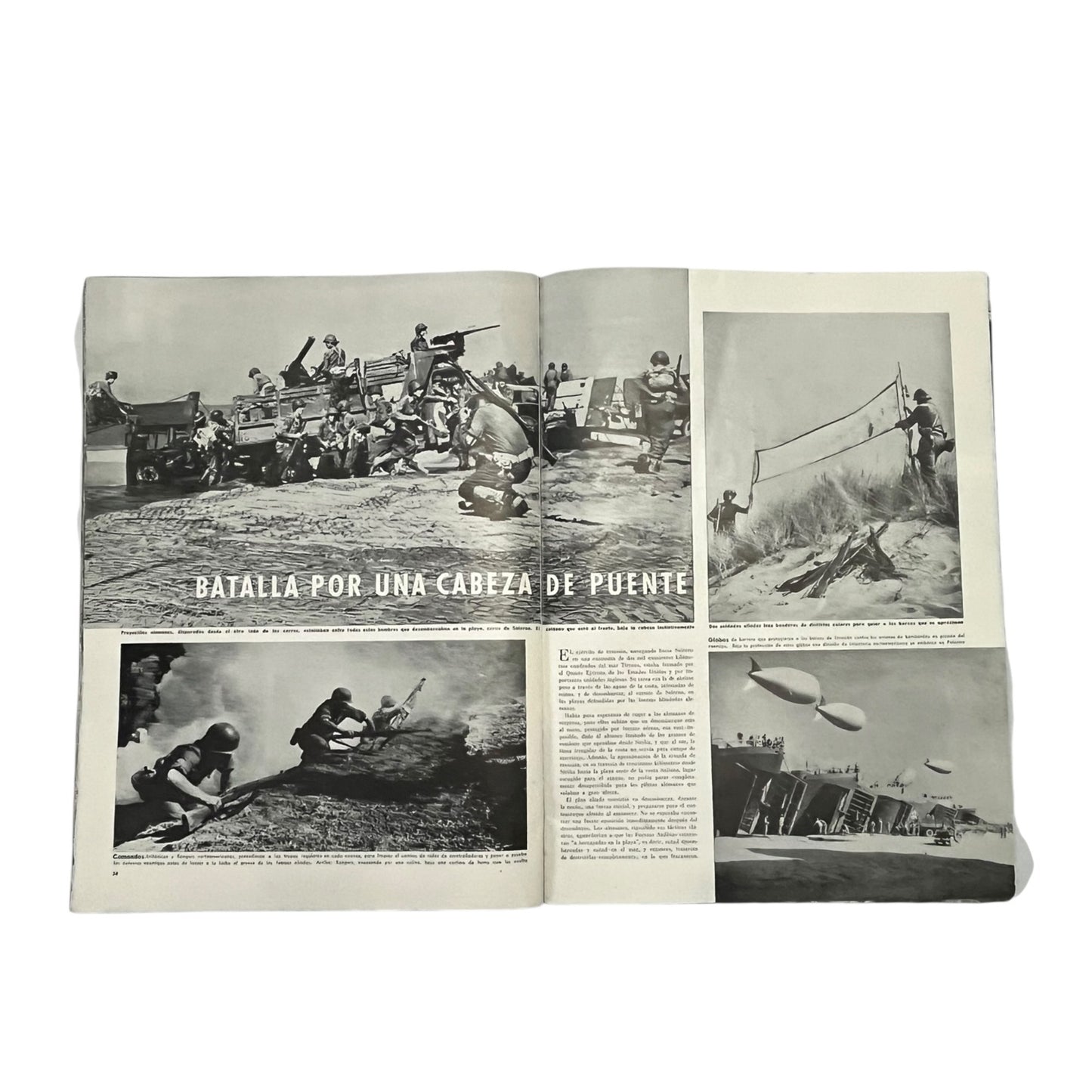 En Guardia Spanish WWII Magazine Paracaidista Cover US Propaganda Latin America 1940s