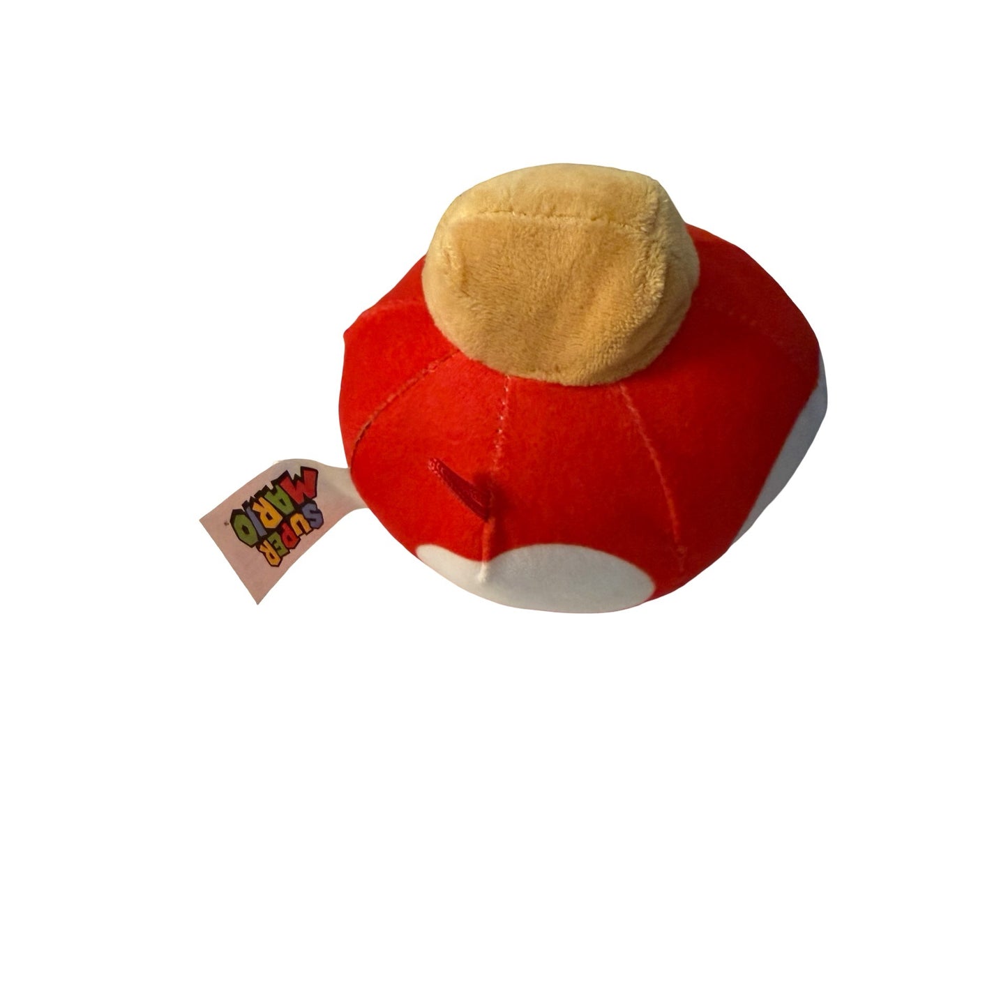 Super Mario Red Super Mushroom Plush Promotional Arcade Prize Toy 6 Inch