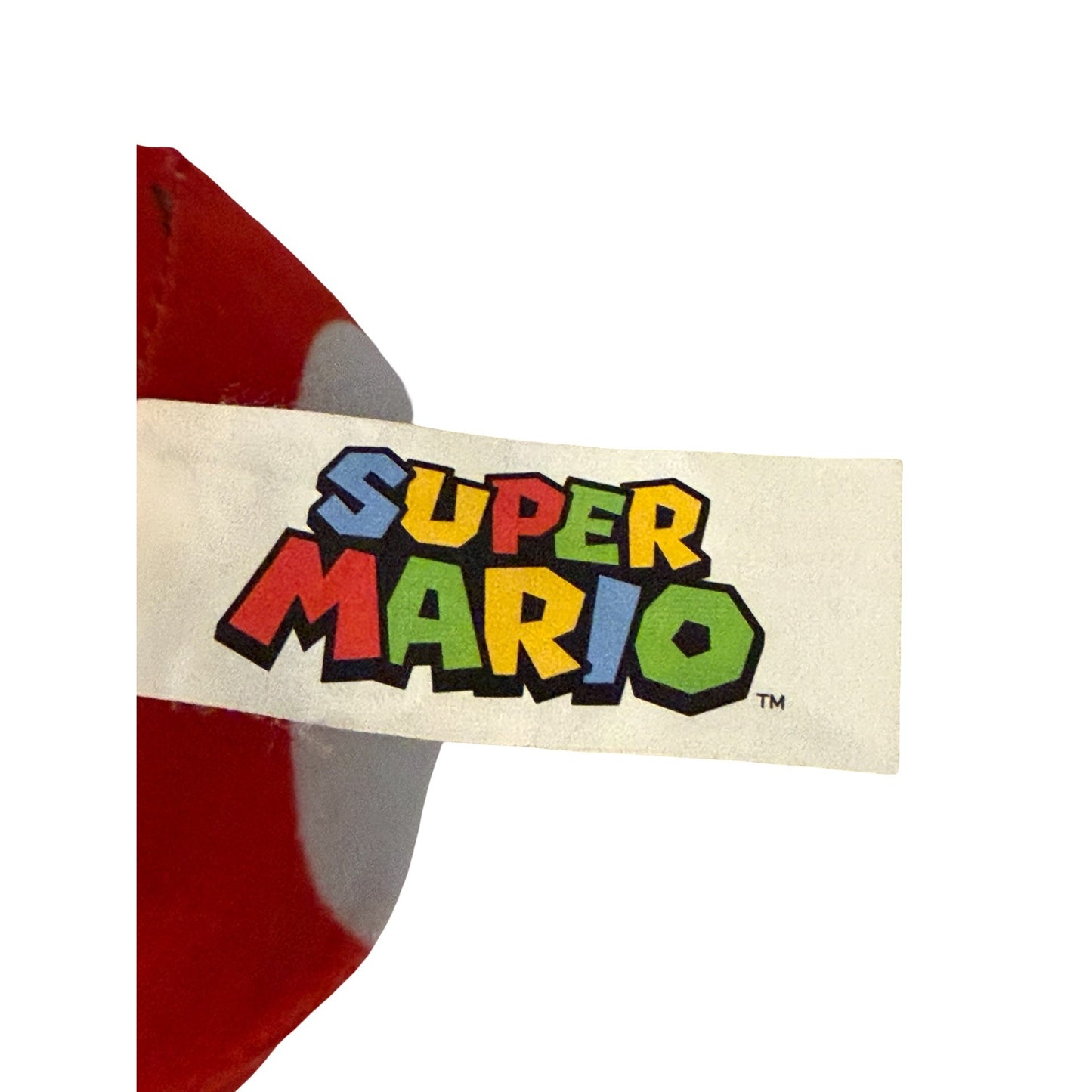 Super Mario Red Super Mushroom Plush Promotional Arcade Prize Toy 6 Inch