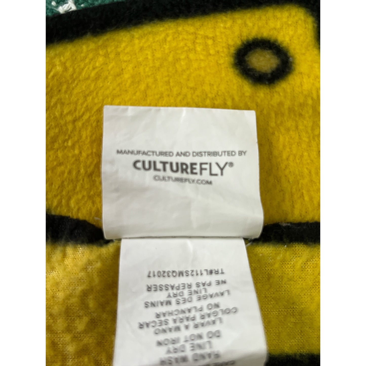 Super Mario Question Block Scarf CultureFly 2017 Yellow Fringe 68” Gamer Winter Wrap